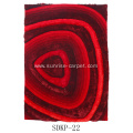 Silk Polyester Shaggy 3D and 4D